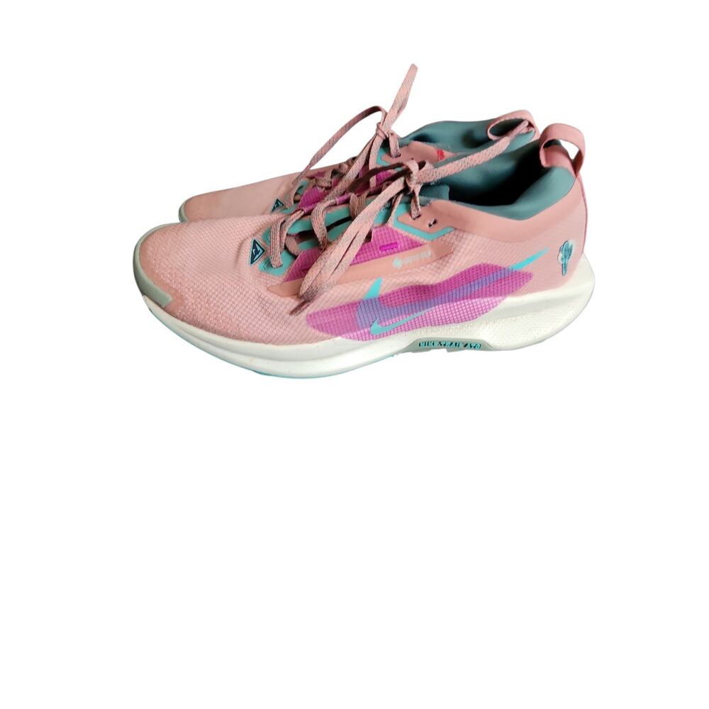 Women Nike Pegasus React Trail 5 GORE-TEX Running Shoes Size 8.5 Pink